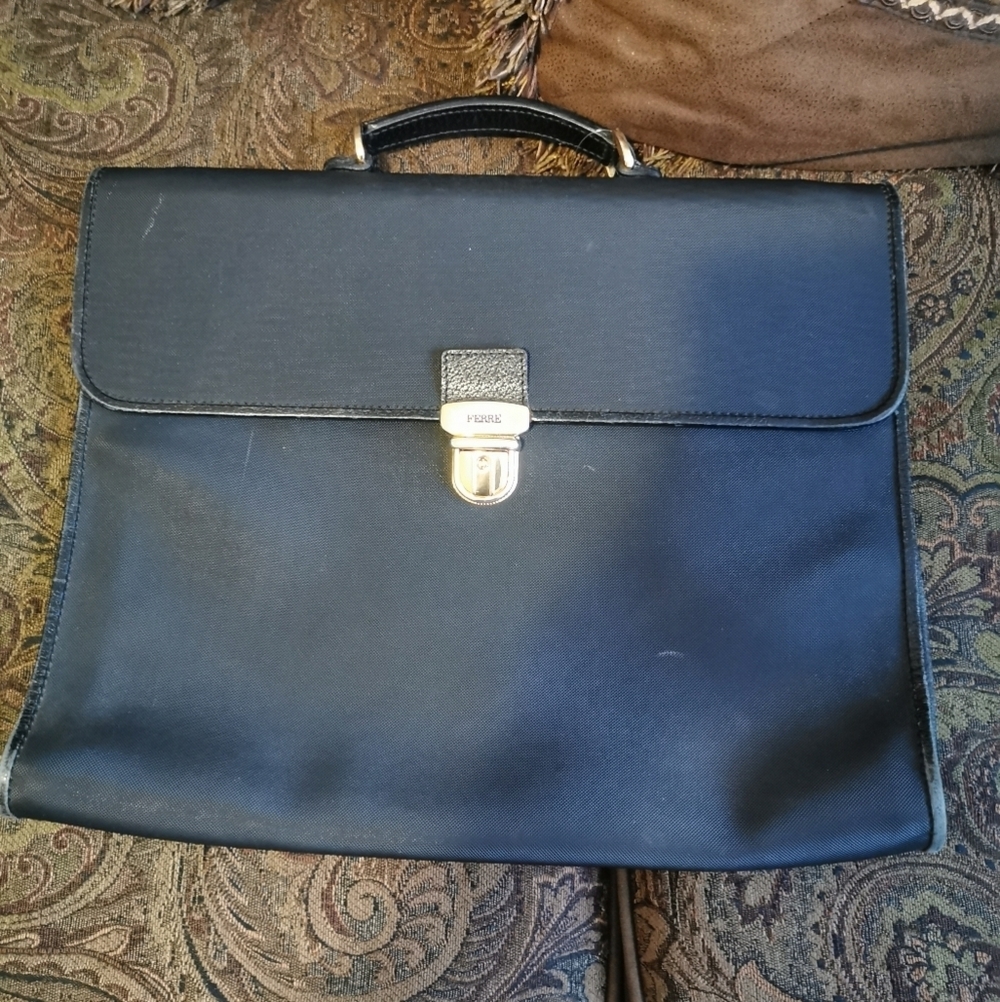 Gianfranco ferre suit case vintage